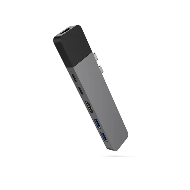 Cổng Chuyển Đổi HyperDrive Net 6 In 2 USB-C Hub GN28N