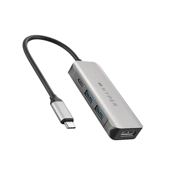 Cổng Chuyển Đổi HyperDrive 4 In 1 USB-C Hub HD41